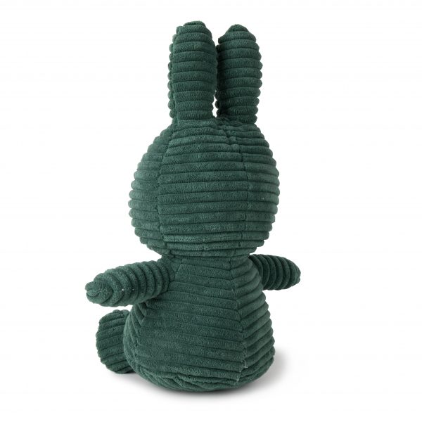 Miffy Sitting Corduroy Dark Green - 23 cm