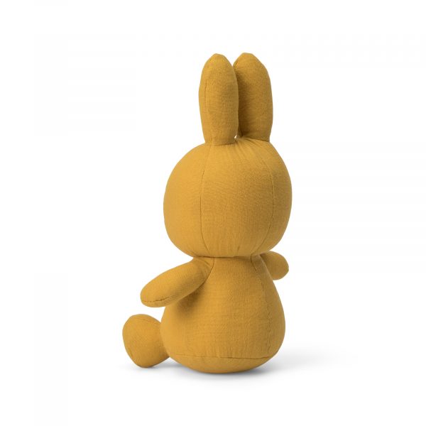 Miffy Sitting Mousseline Yellow - 23 cm