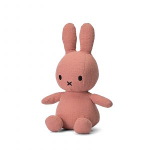 Miffy Sitting Mousseline Pink - 23 cm