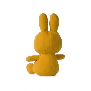 Miffy Sitting Mousseline Yellow - 33 cm