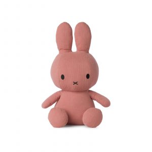 Miffy Sitting Mousseline Pink - 33 cm