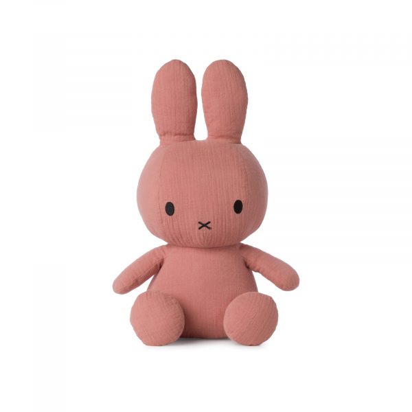 Miffy Sitting Mousseline Pink - 33 cm