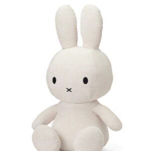 Miffy Sitting Corduroy Offwhite - 50 cm
