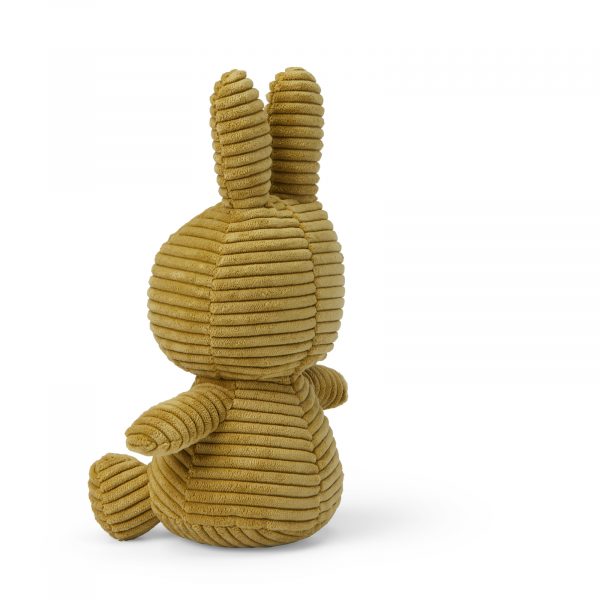 Miffy Sitting Corduroy Gold Green - 23 cm