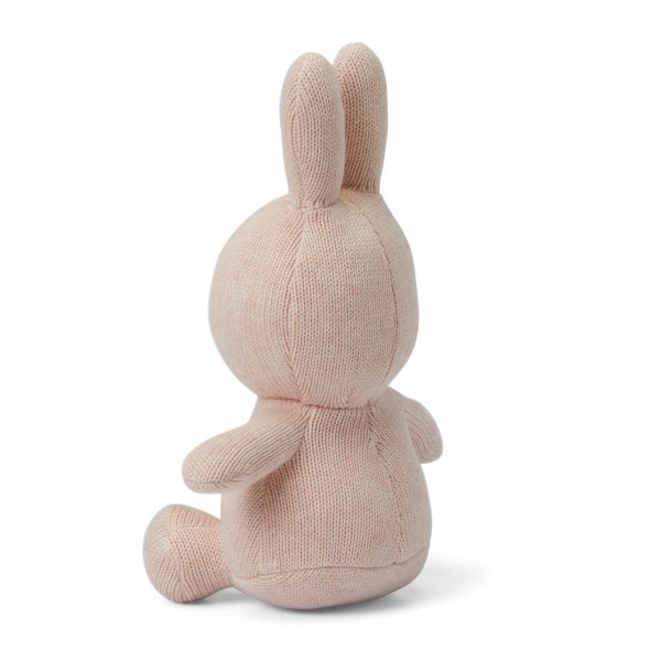 Miffy Sitting Organic Cotton Soft Pink - 23cm