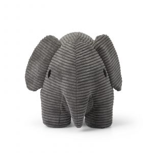 Elephant Corduroy Grey - 33 cm