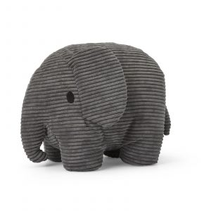 Elephant Corduroy Grey - 33 cm