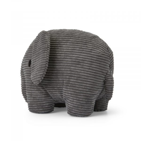 Elephant Corduroy Grey - 33 cm