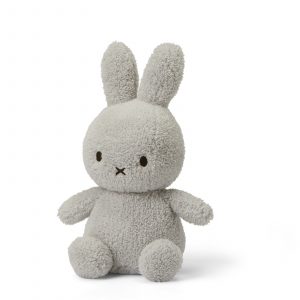 Miffy Sitting Terry Light Grey - 23 cm