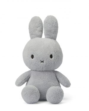 Miffy Sitting Terry Light Grey - 33 cm
