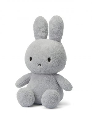 Miffy Sitting Terry Light Grey - 33 cm