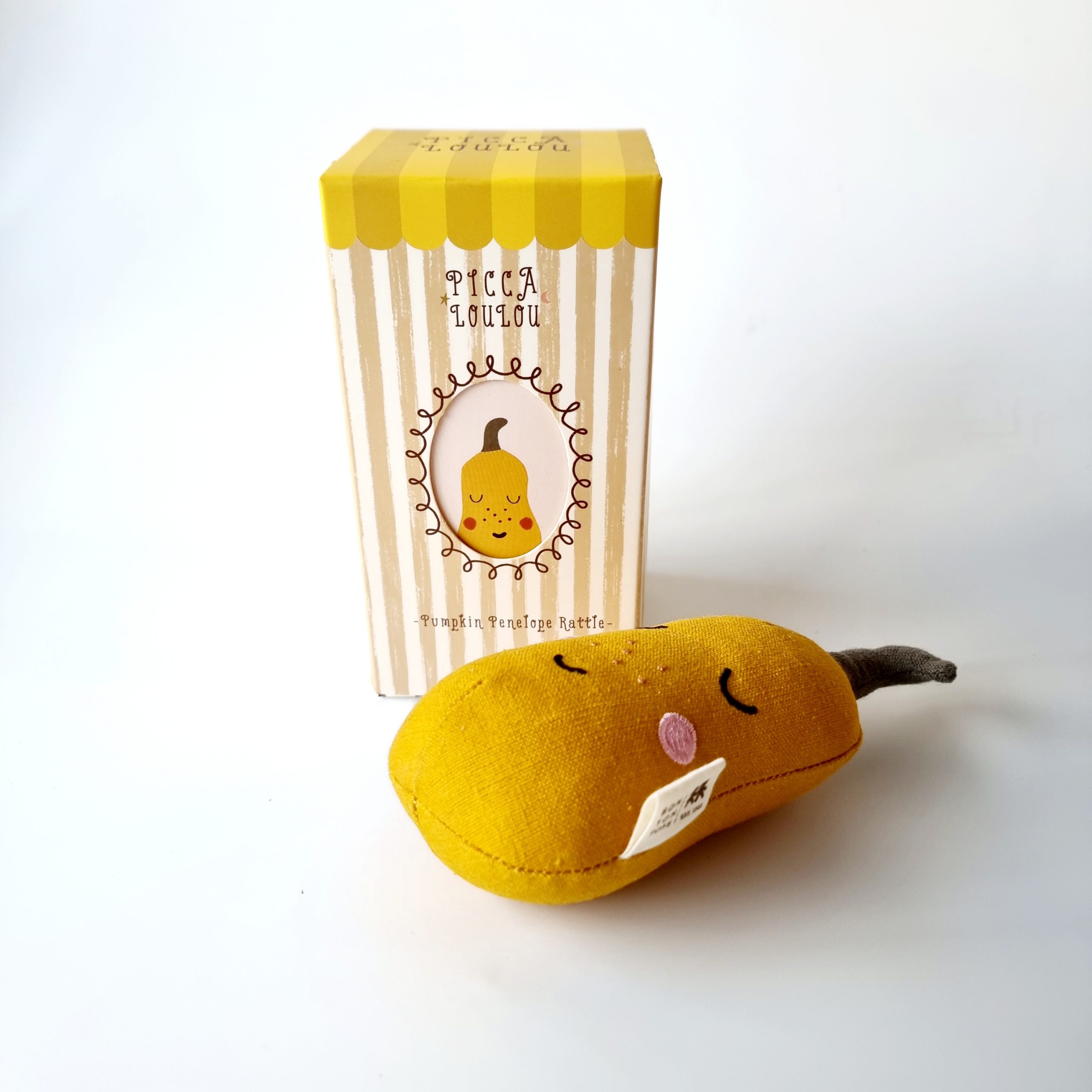 Pumpkin Penelope Yellow in box - 12 cm