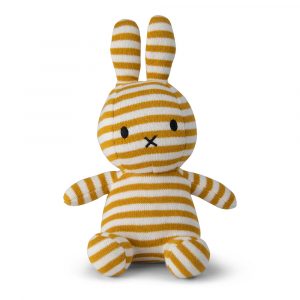 Miffy Sitting Organic Cotton Cream/Fudge - 23cm