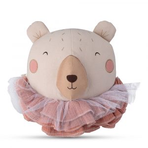 Bear Beau Head Cream - 32 cm