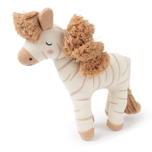 Zebra Ziggy cream - 25 cm