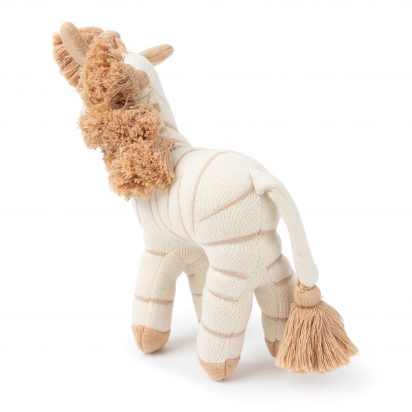 Zebra Ziggy cream - 25 cm