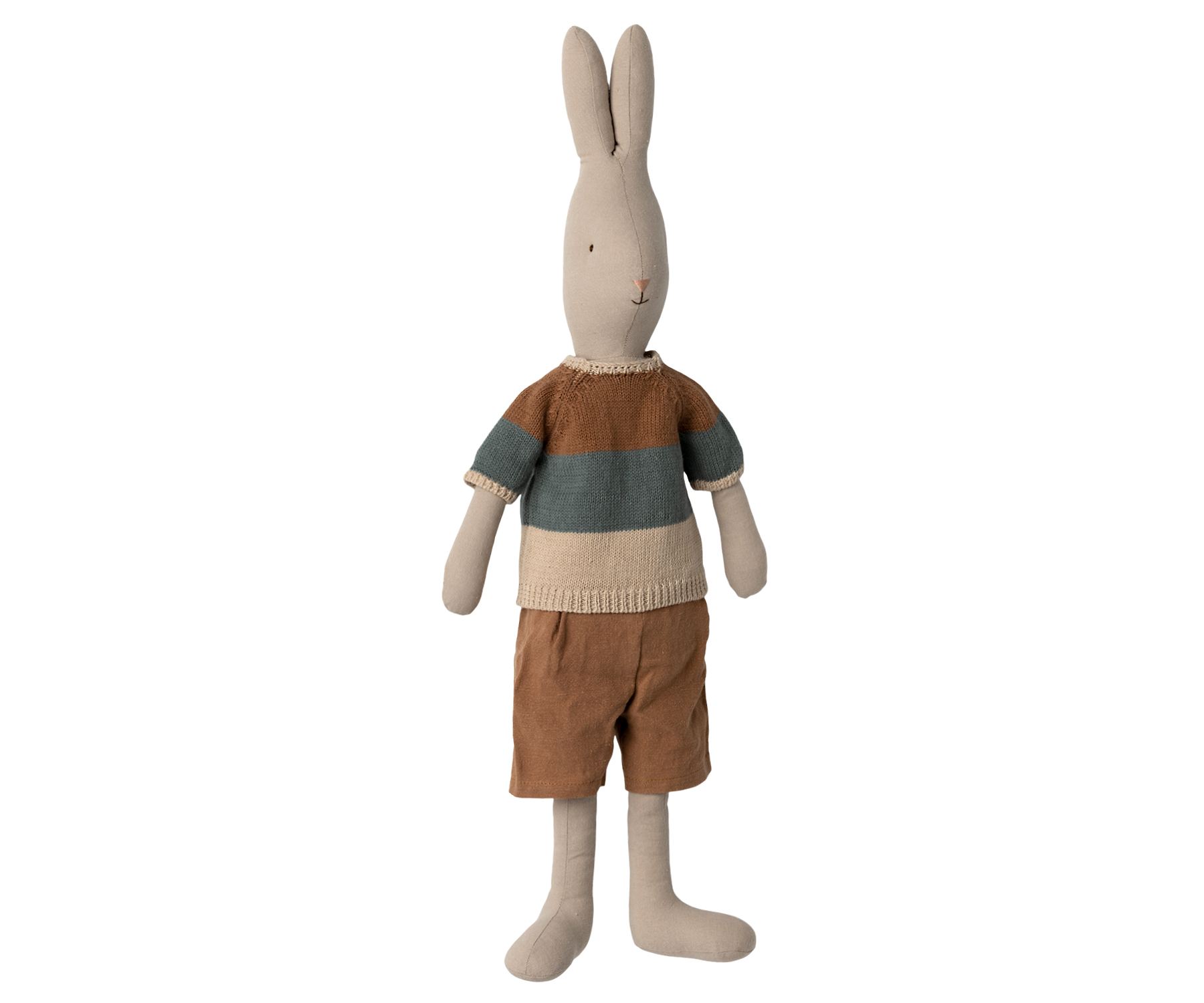 Rabbit size 4, Classic - Knitted shirt and shorts