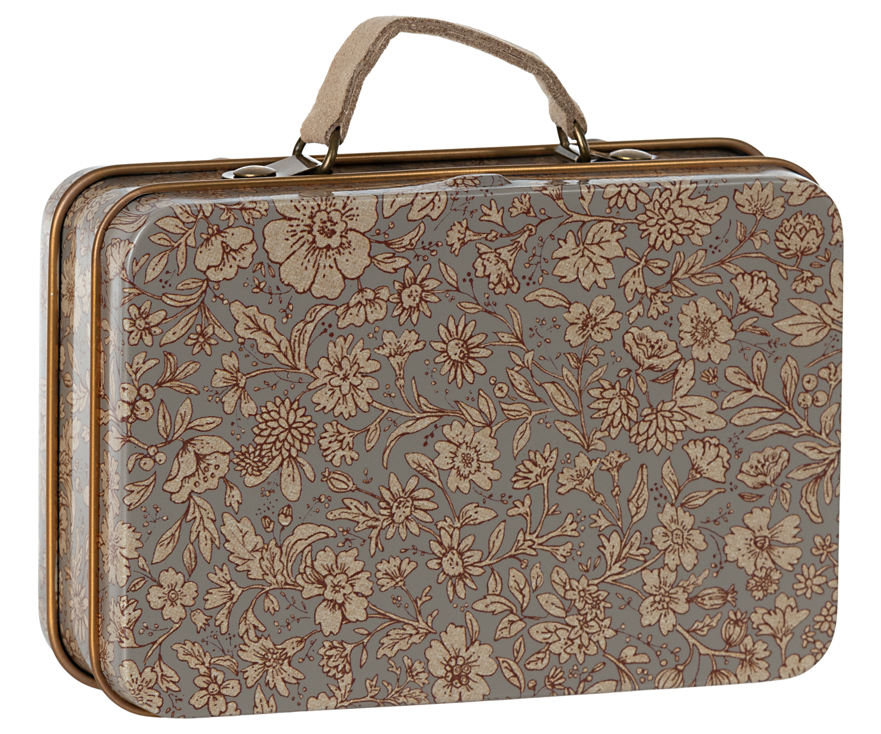 Small suitcase, Blossom - Grey