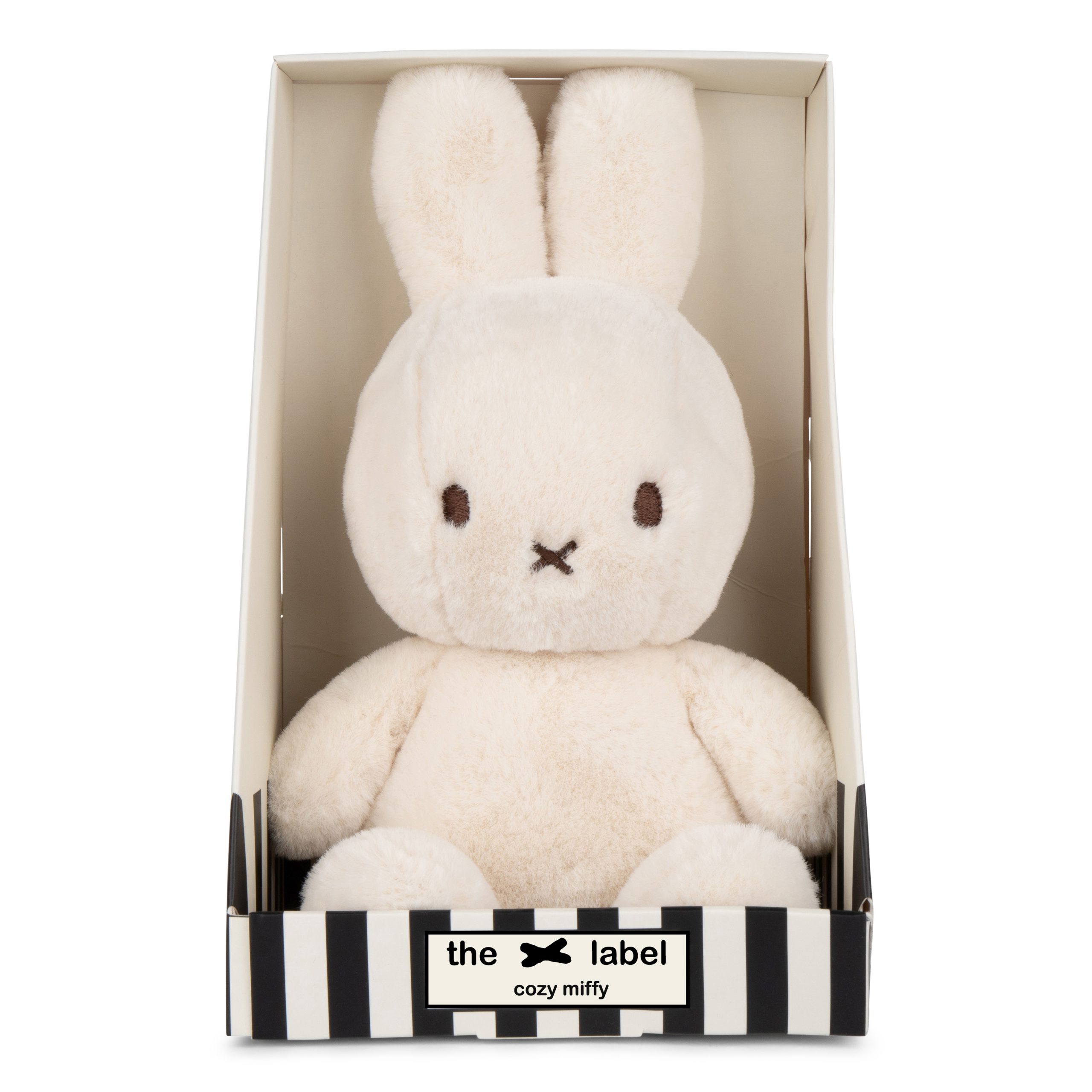 Cozy Miffy Sitting Cream in giftbox - 23 cm