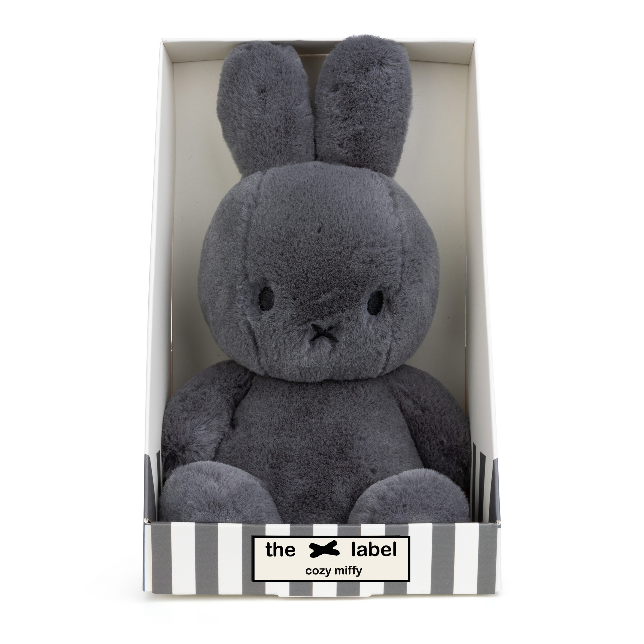 Cozy Miffy Sitting Taupe in giftbox - 23 cm