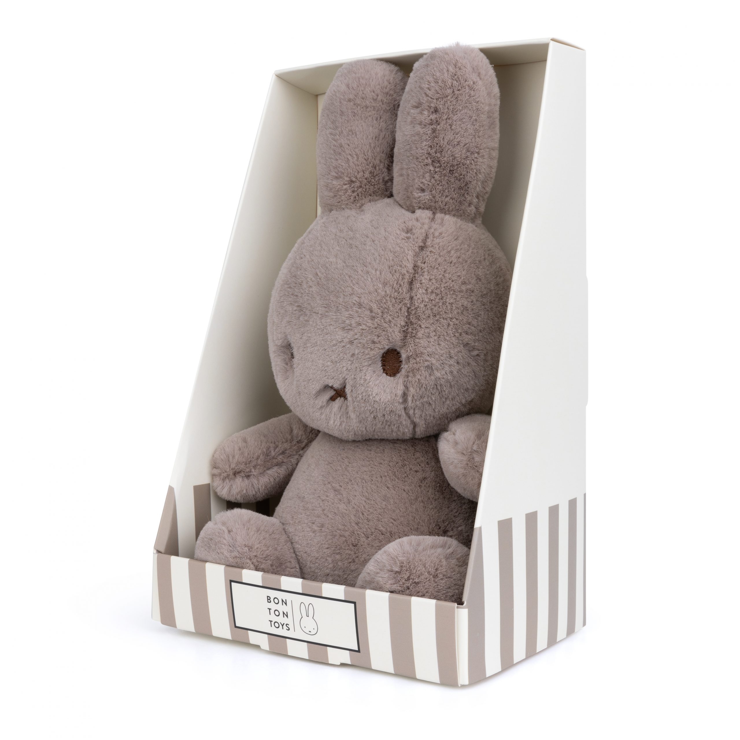 Cozy Miffy Sitting Taupe in giftbox - 23 cm
