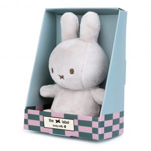 Lucky Miffy Sitting Grey in giftbox - 10 cm