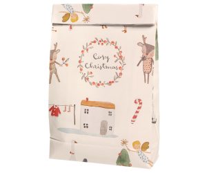 Gift bag, Cosy Christmas - Off-white