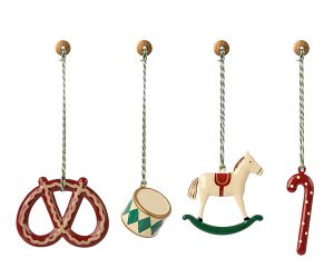 Metal ornament set - Peter's Christmas