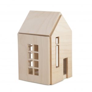 Dollhouse on the magnets S natural