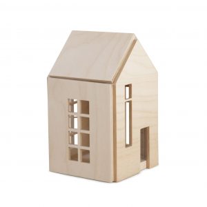 Dollhouse on the magnets M natural