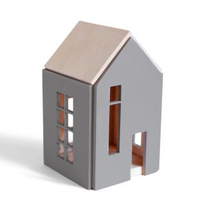 Dollhouse on the magnets M grey