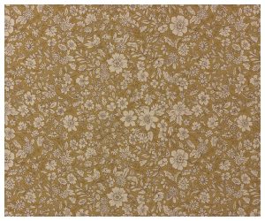 Gift wrap, Blossom ocher - 10 m