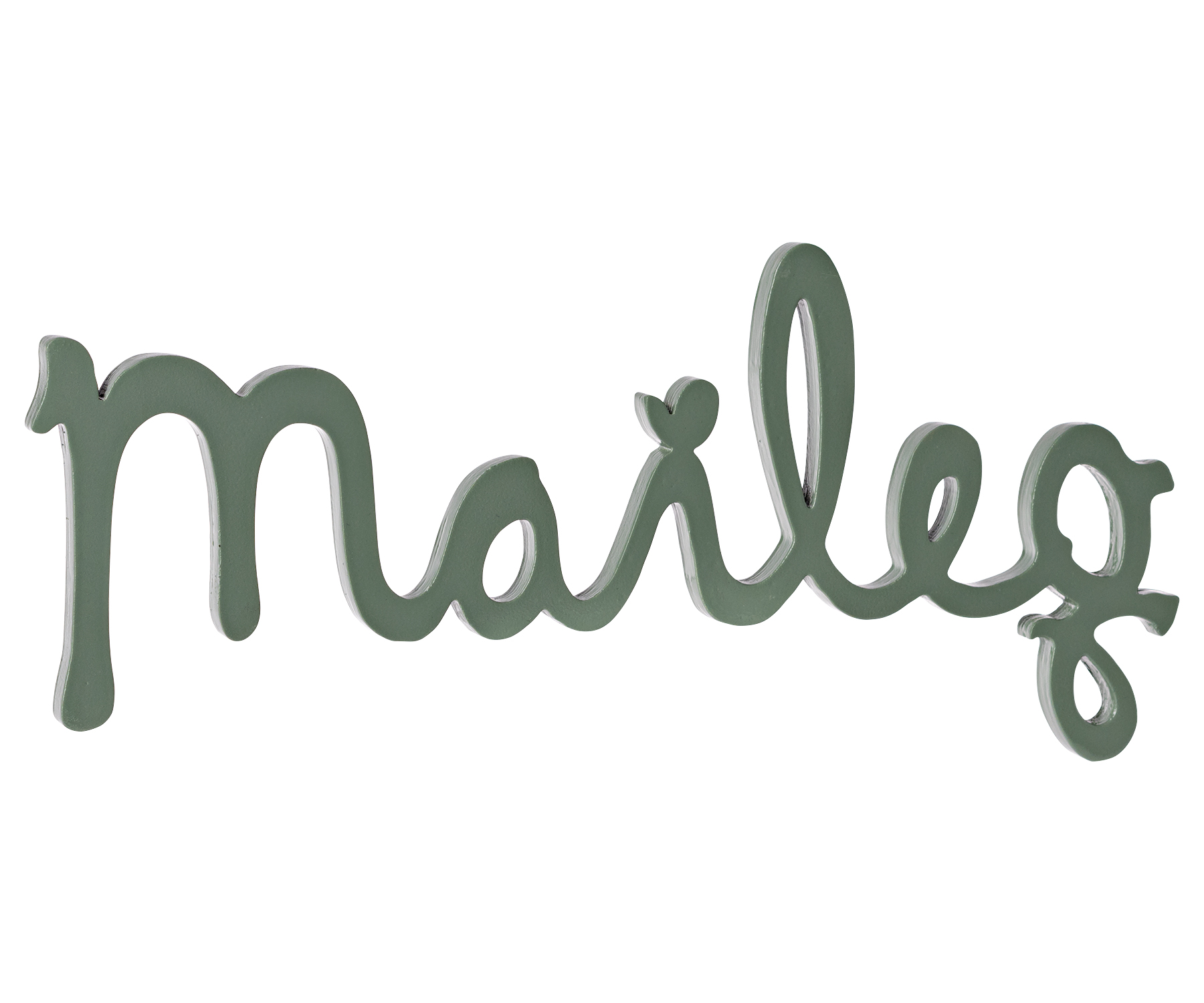 Maileg wooden logo - Mint
