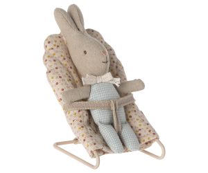 Rabbit, My - Light blue check