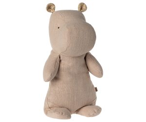 Safari friends, Medium hippo - Light rose