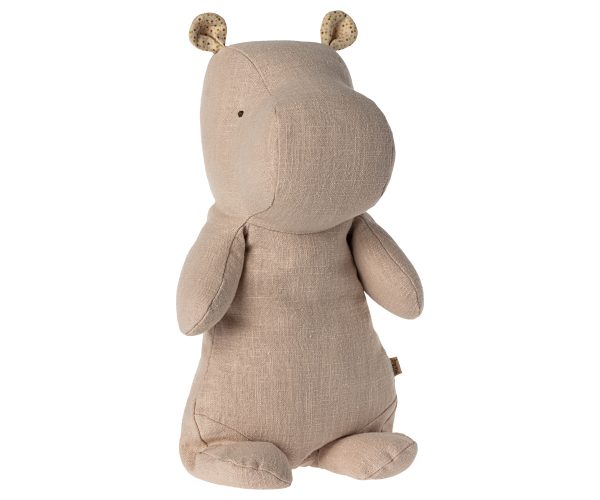 Safari friends, Medium hippo - Light rose