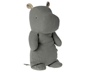 Safari friends, Medium hippo - Chinos green