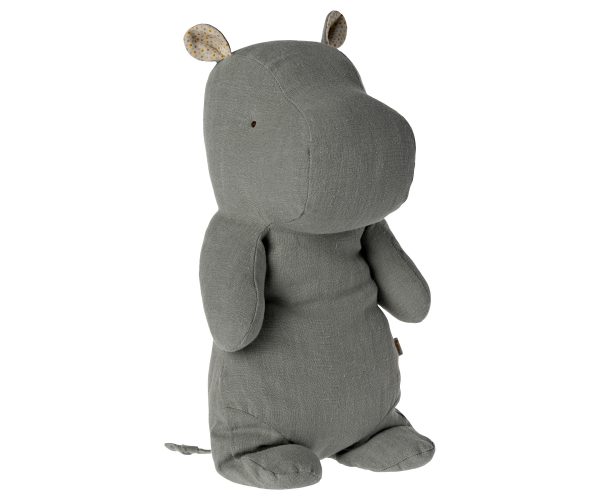 Safari friends, Medium hippo - Chinos green