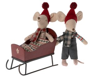 Sleigh, Mouse - Red