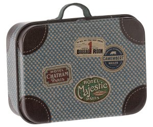 Suitcase, Micro - Blue
