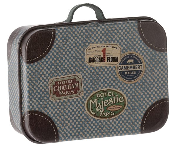 Suitcase, Micro - Blue