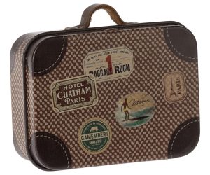 Suitcase, Micro - Brown
