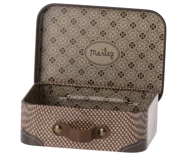 Suitcase, Micro - Brown