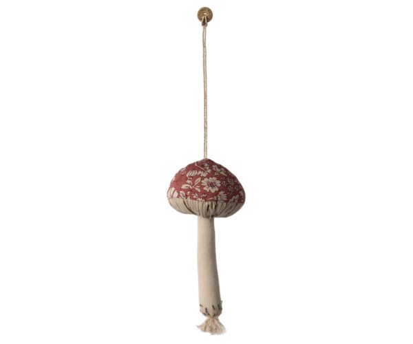 Mushroom ornament, Blossom - Red