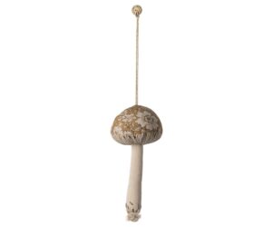 Mushroom ornament, Blossom - Ocher