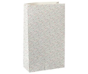 Gift bag, Berry branches, Dusty blue