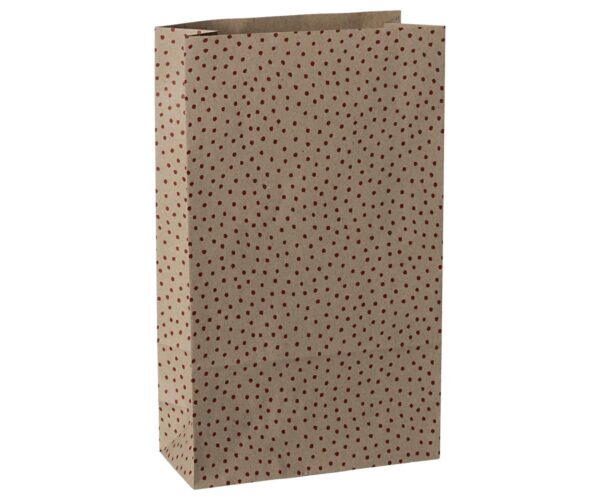 Gift bag, Polka red