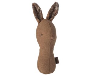 Lullaby friends, Bunny rattle - Chocolate
