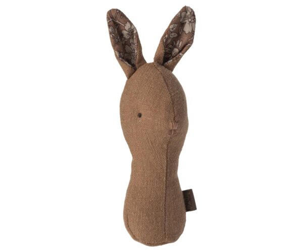 Lullaby friends, Bunny rattle - Chocolate