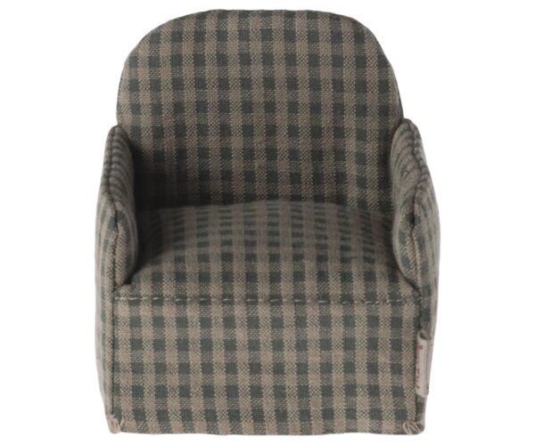 Chair, Mouse - Green checker